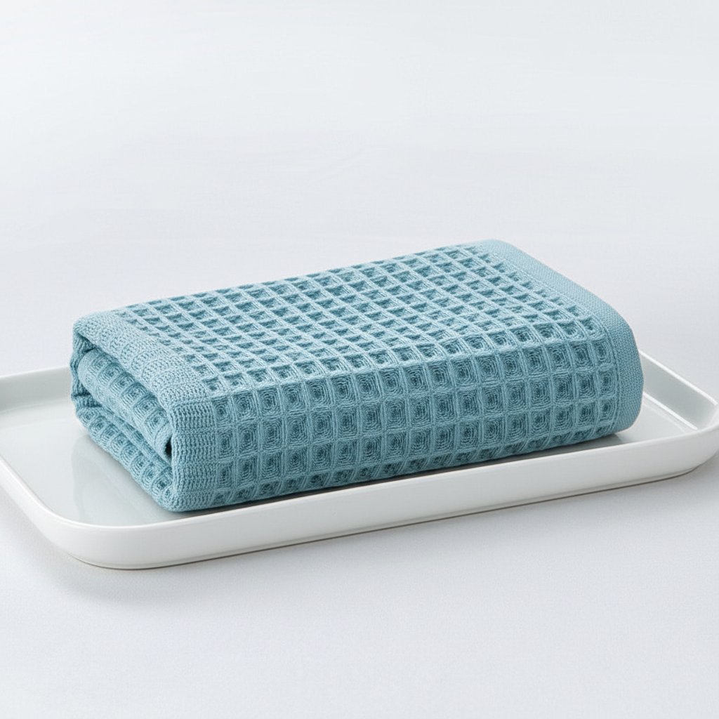 Waffle Texture Quick-Dry Towel