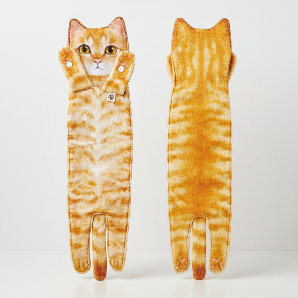 Fast-drying Cat Towel for Pets