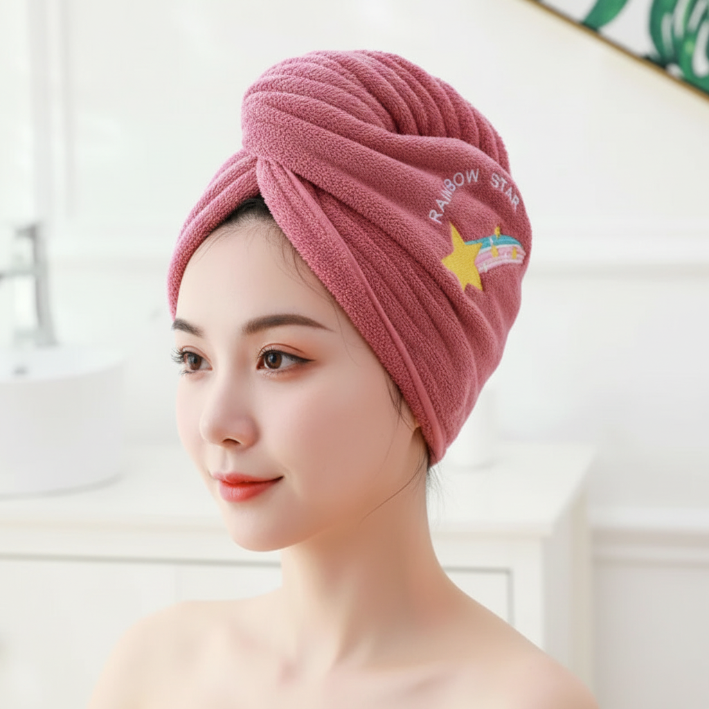 Microfiber Towel for Hair Care and Protection