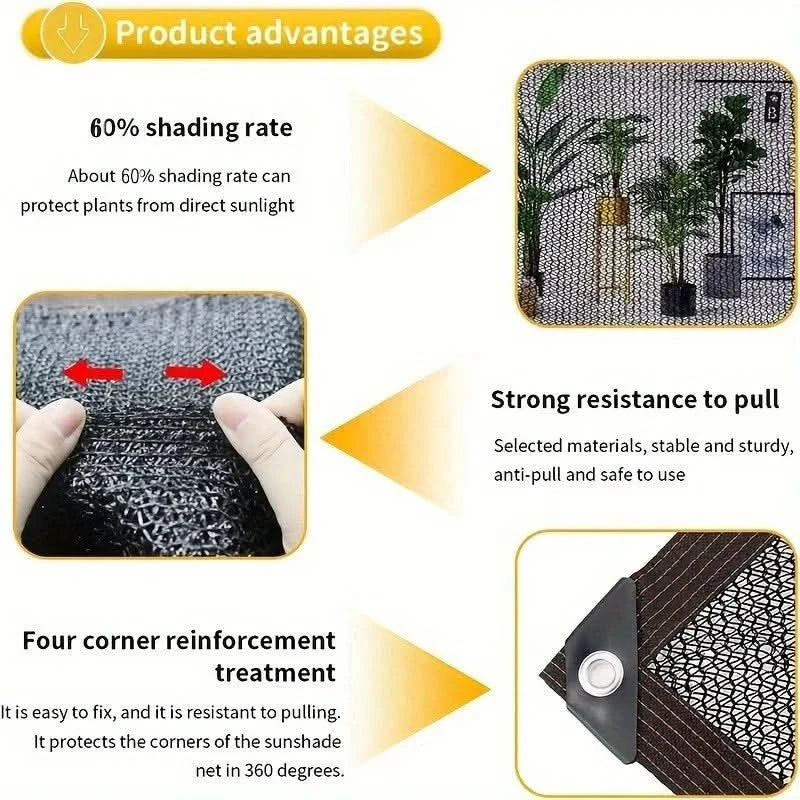 EcoShade – Optimal Sun Shield for Your Garden and Greenhouse
