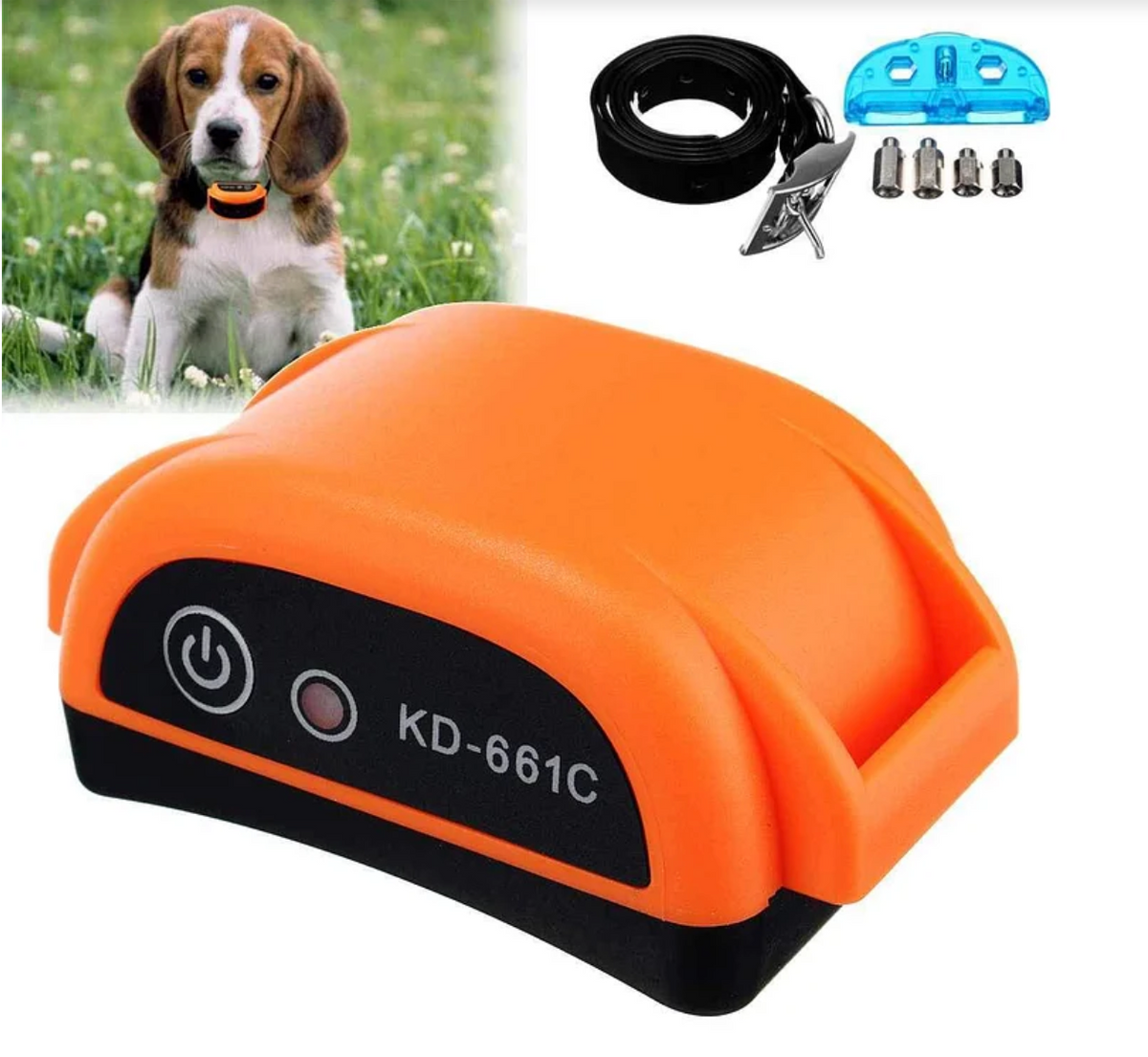 Smart Wireless Pet Containment System with Rechargeable Collar