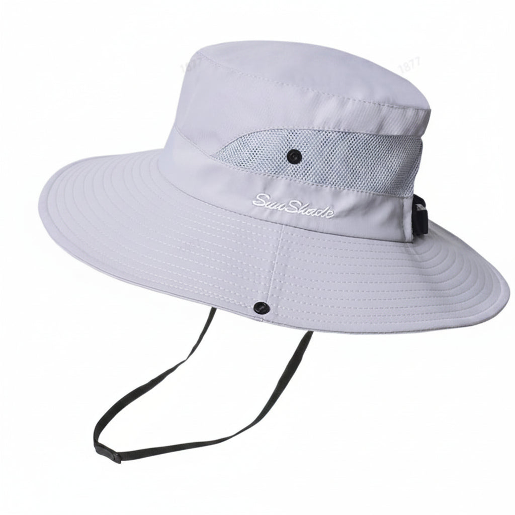 Explorer's Wide Brim Outdoor Hat with Ventilated Design