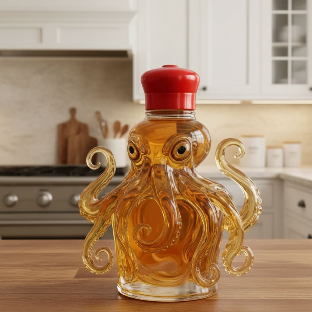 Nautical Elegance – Artistic Wine Decanter for Modern Tables