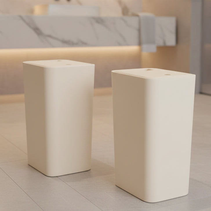 Sleek Touch-Open 12L Compact Waste Bin