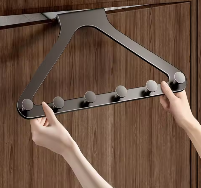Triangle Wall Organizer Hook – No-Screw Hanging Solution