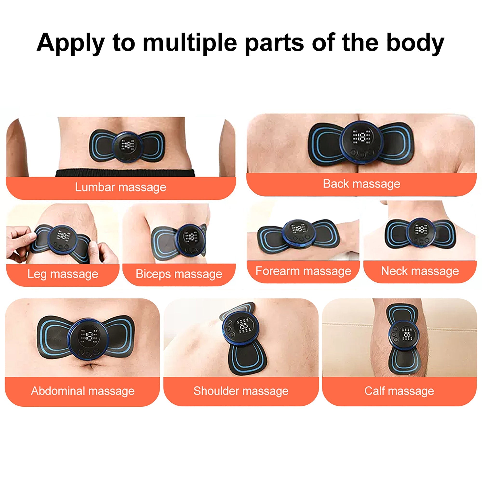 Smart EMS Neck Relaxer with Customizable Settings