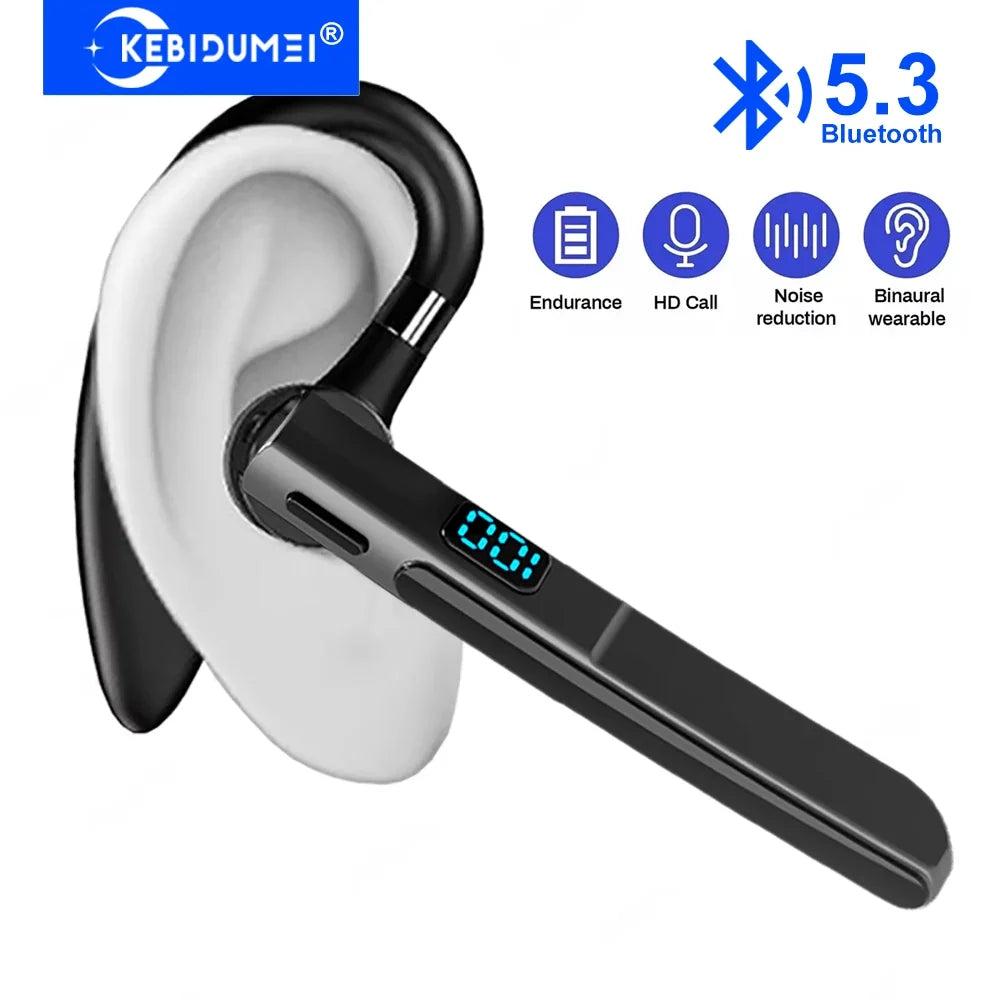AeroTune Bluetooth Earbuds with Active Noise Reduction – 12H Playtime for Daily Use