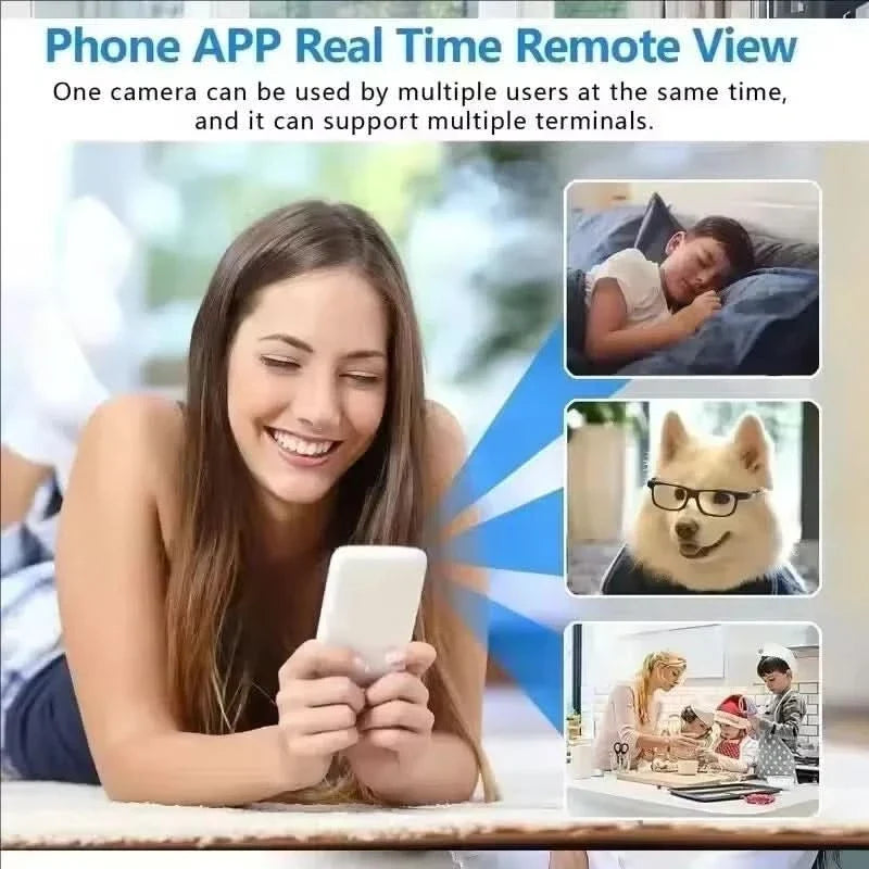 SecureView – 1080P Wireless Mini Camera for Home Surveillance