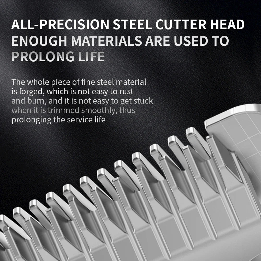 PawEase Rechargeable Dog Grooming Clippers – Quiet, Cordless Trimmer