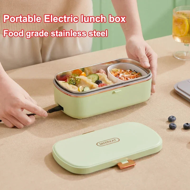 900ml Electric Food Warmer Lunch Box with Steam Function