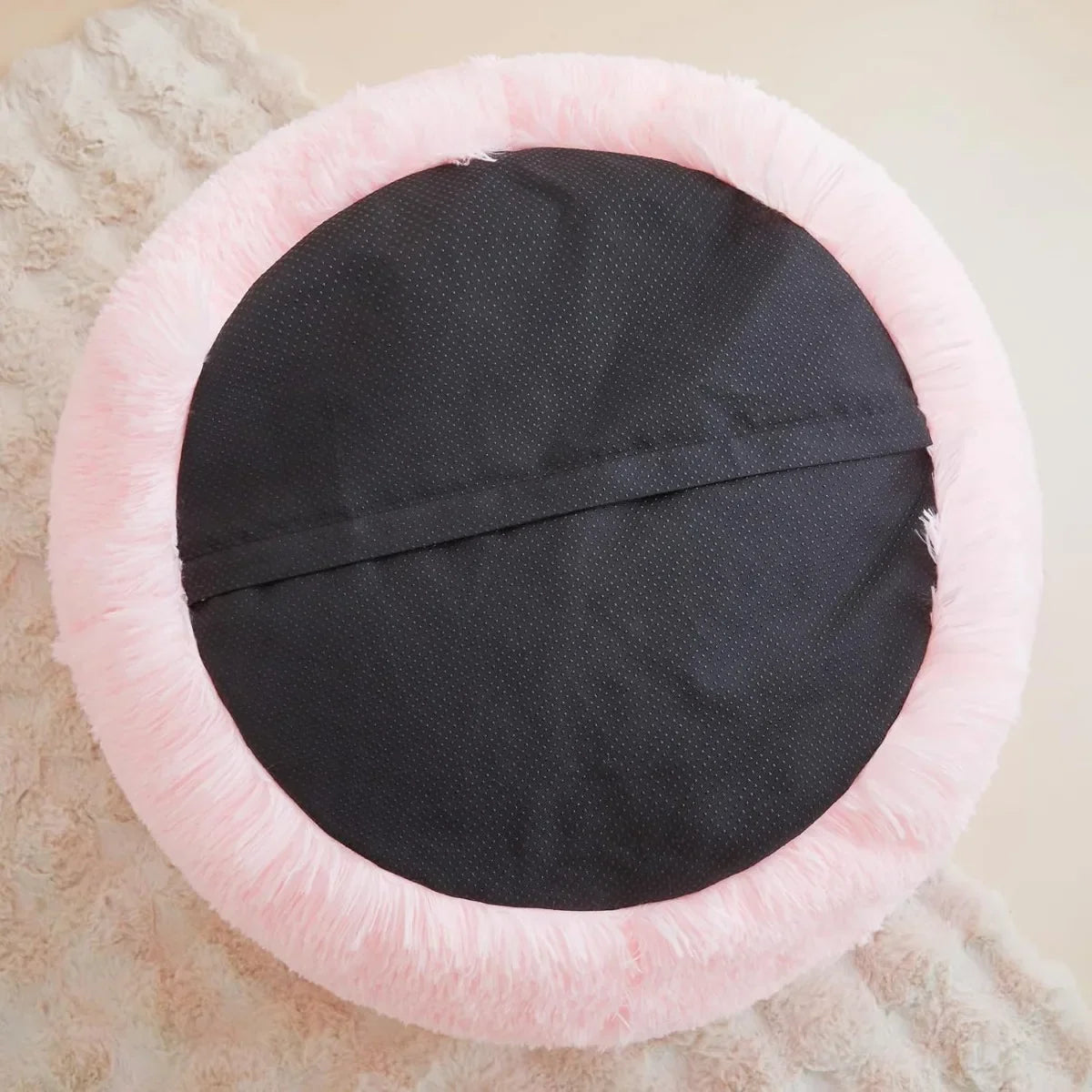 Blush Cloud Plush Bean Bag Chair Cover – Cozy Cover for Kids & Teens