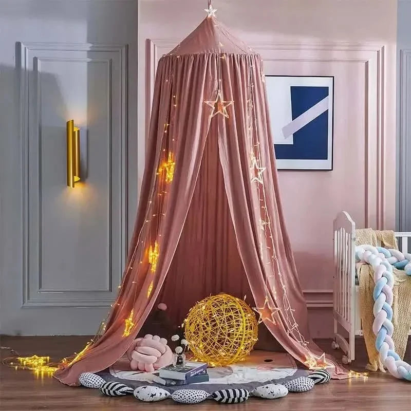 Whimsical Hanging Canopy for Enchanting Play Areas