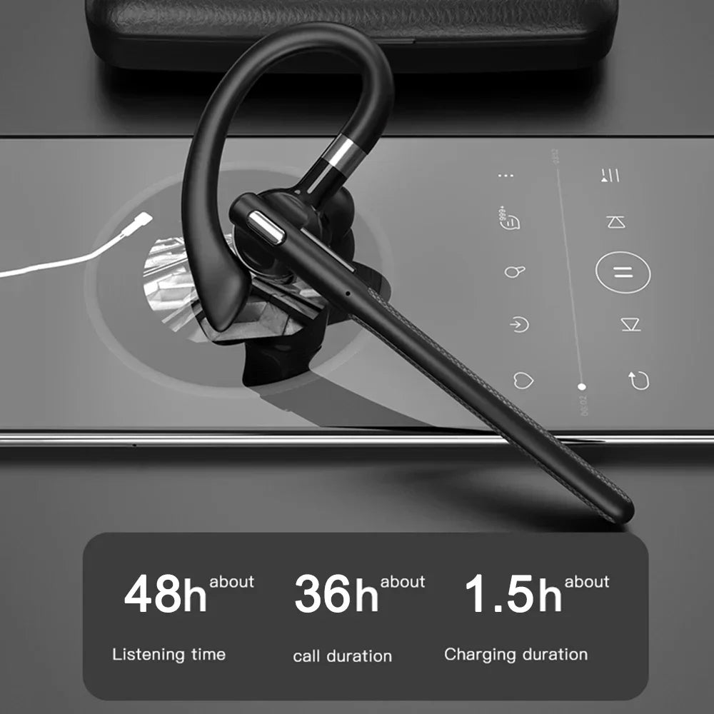 EchoWave Wireless Earbuds with Dual Mic & Noise Isolation