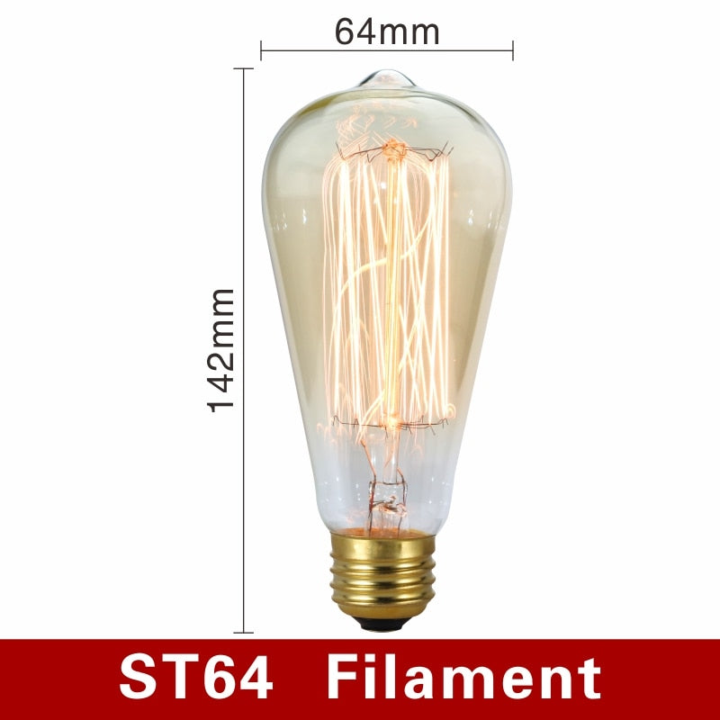 Retro Style Light Bulbs - Nostalgic Illumination