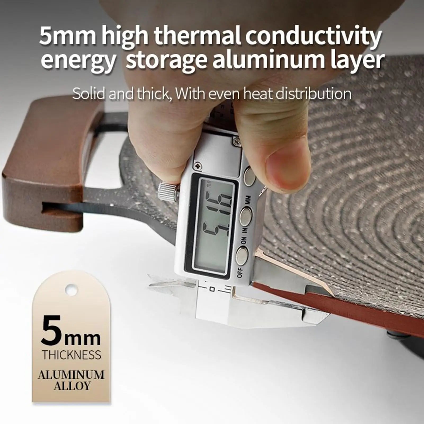 Aluminium Camping and BBQ Grill Pan with Handles – Portable Design