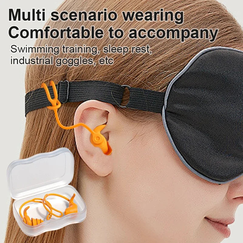 AquaGuard Swim Earplugs – Comfortable Waterproof Silicone Ear Protection for Water Activities