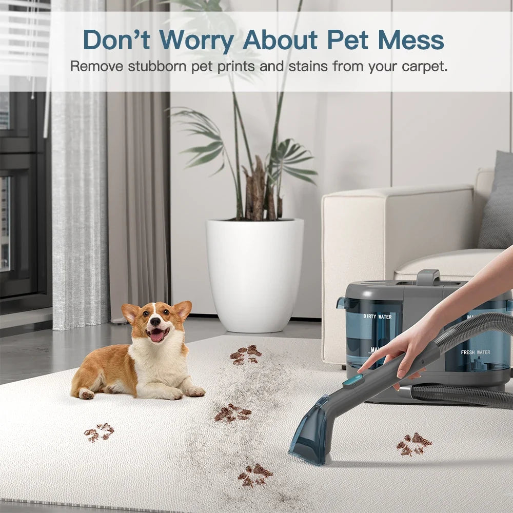 Effortless Clean: Wireless Vacuum for Carpets & Quick Touch-Ups