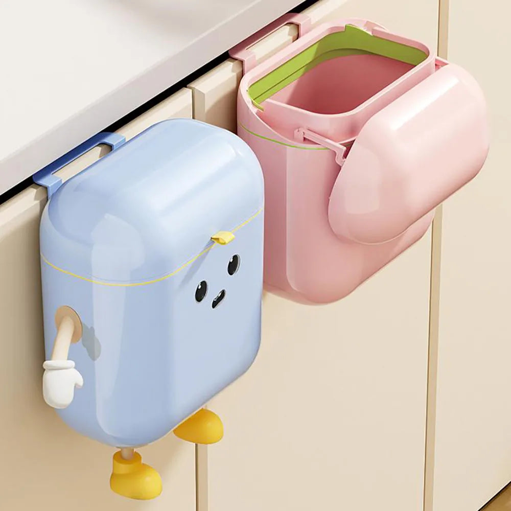 EcoSmart Food Waste Collector with Lid & Space-Saving Mount