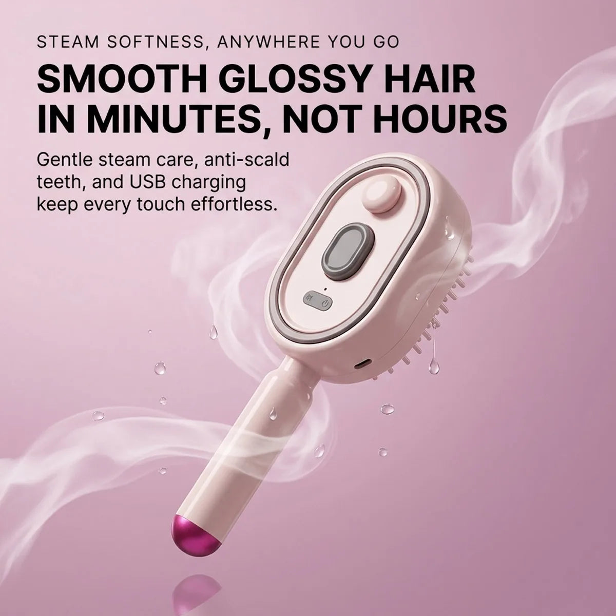 FlexiGroom Detangling Hair Comb – Lightweight & Versatile Styling Tool