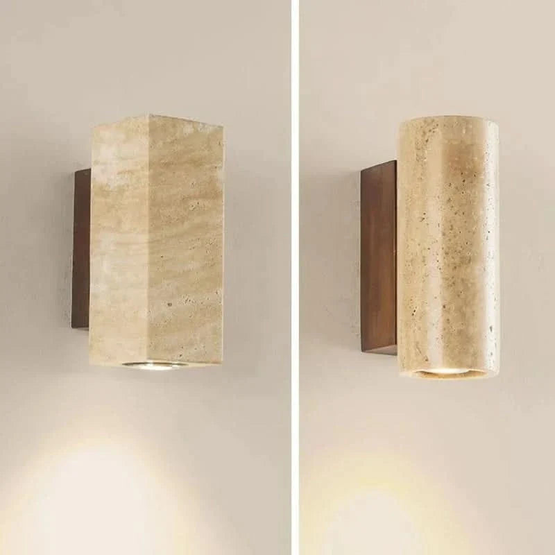 Elegant Natural Stone Wall Light for Cozy Spaces
