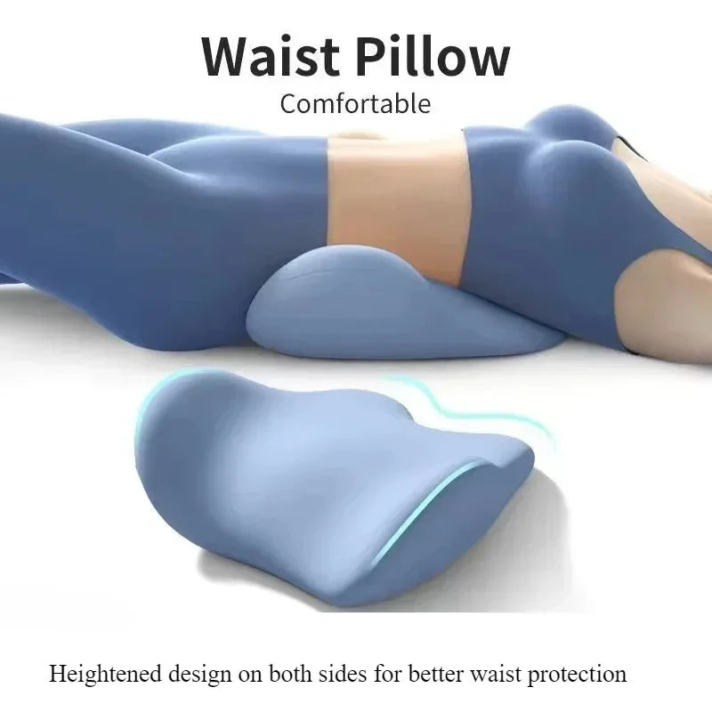 ErgoFlex Lumbar Comfort Cushion – Supportive Memory Foam Backrest for Home, Office, and Travel