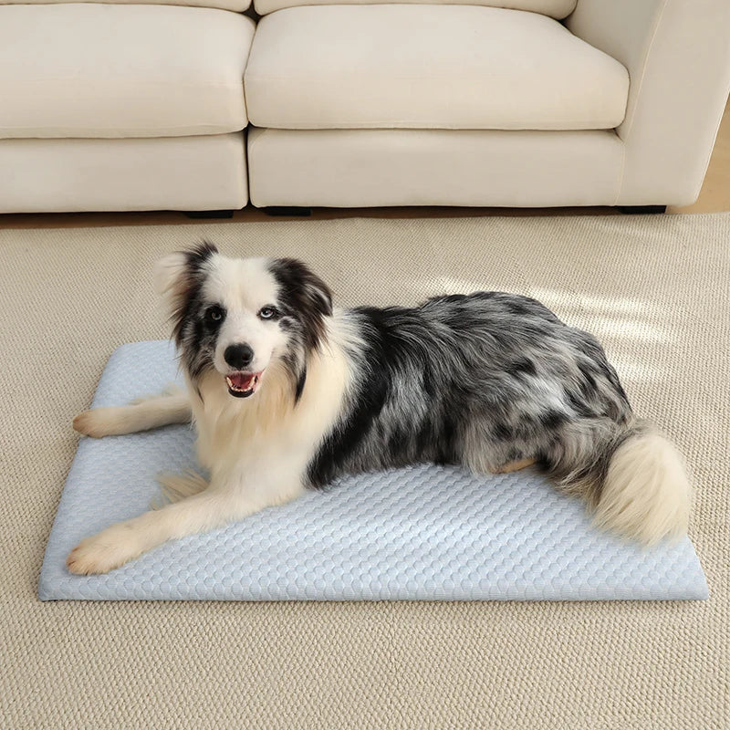 ChillPaws Cooling Pad – Breathable Non-Slip Dog Bed for Warm Days