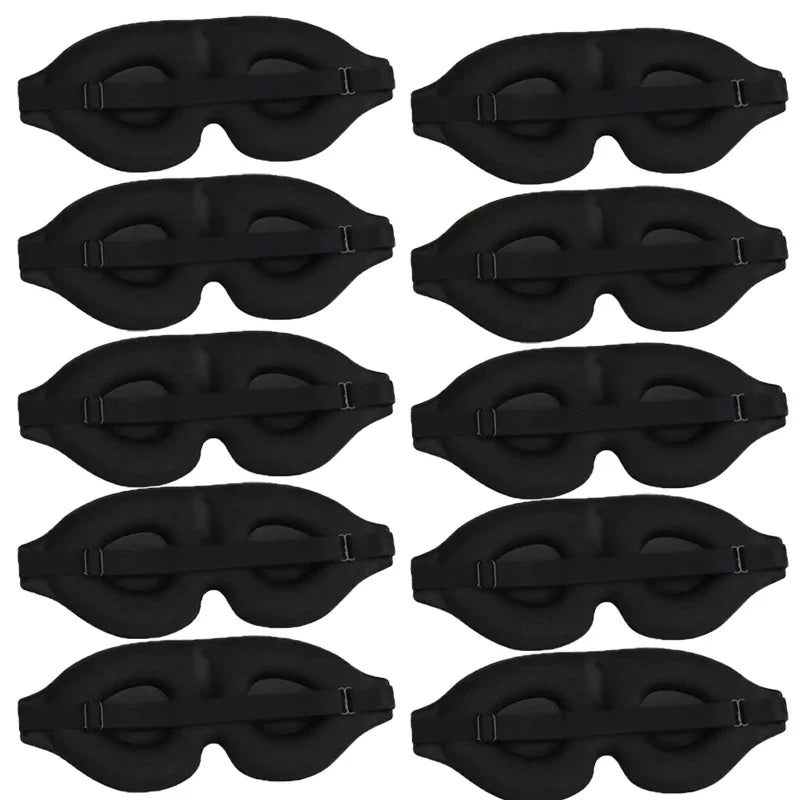 SereneVision 3D Comfort Sleep Mask – Adjustable Light-Blocking Eye Cover