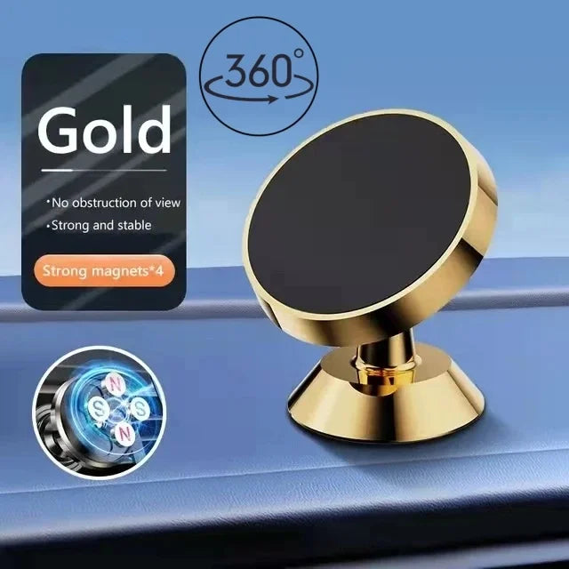 SmartGrip Universal Magnetic Phone Holder for Cars | Dashboard & Windshield Mount with Heavy-Duty Magnetic Power