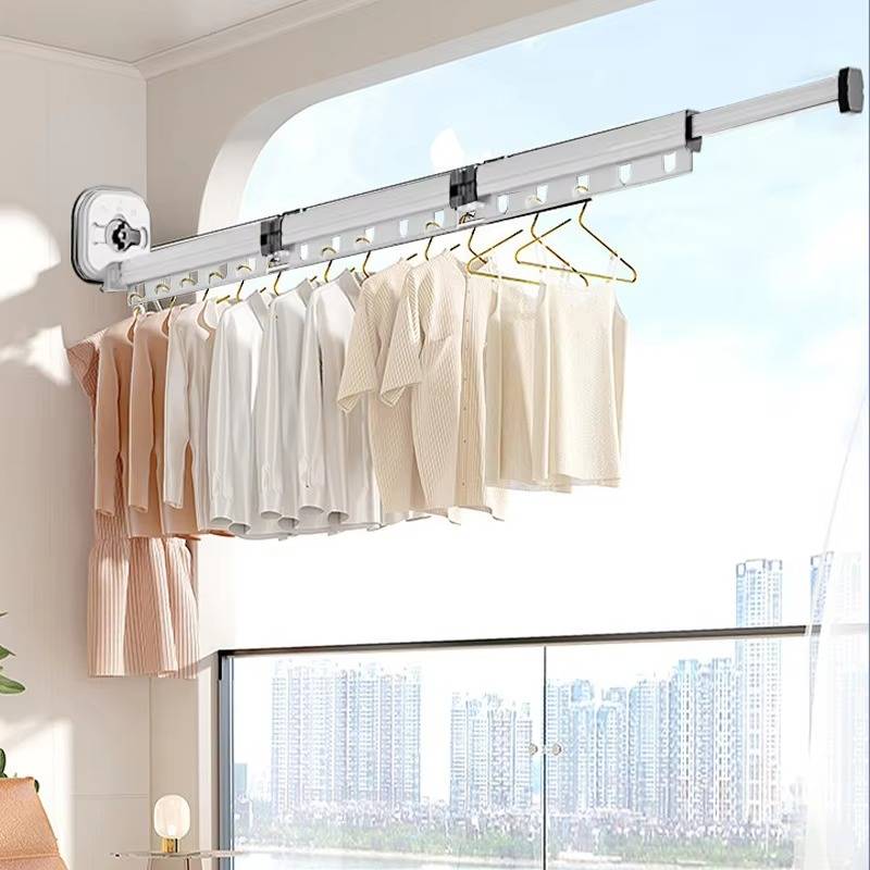 Space-Saving Foldable Laundry Drying Rack