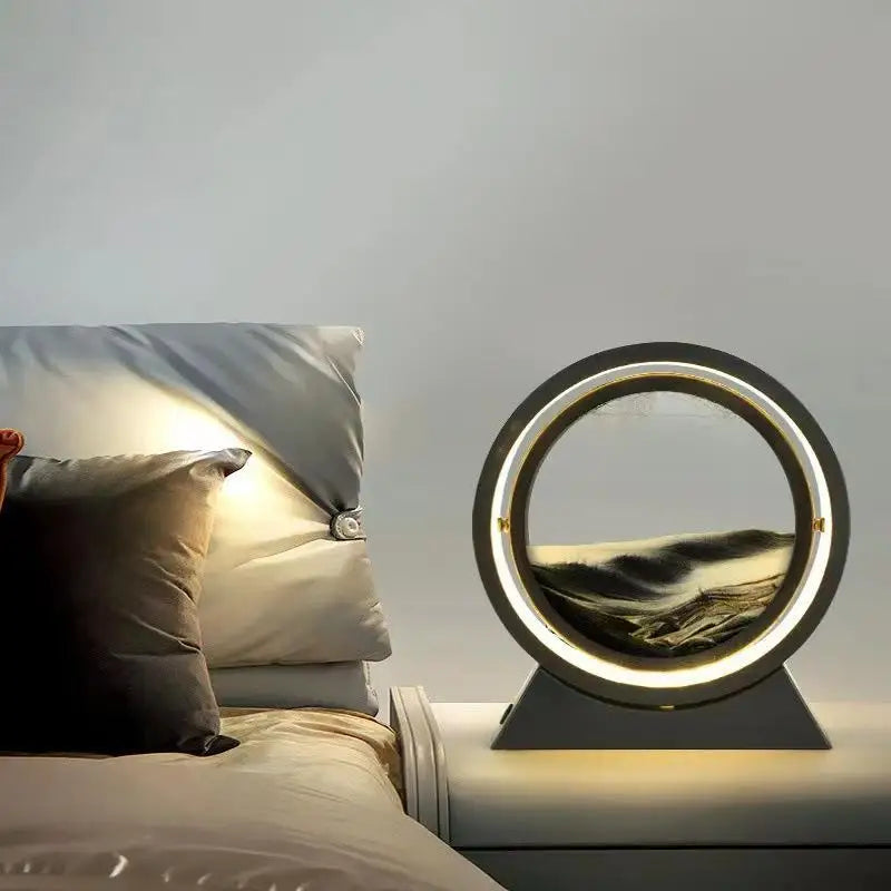 Sandscape Illumination Table Lamp – Dynamic 3D Art & Light