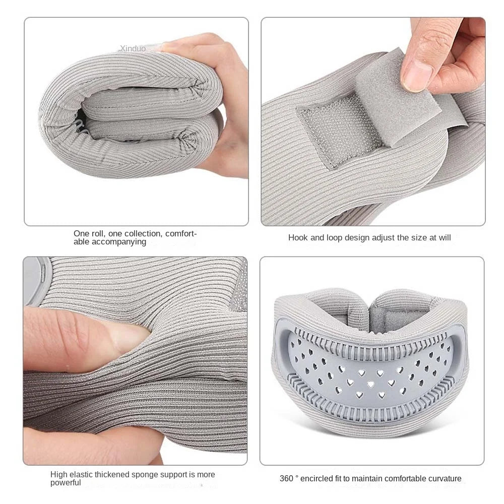 CerviEase Adjustable Neck Relief Brace - Traction & Comfort