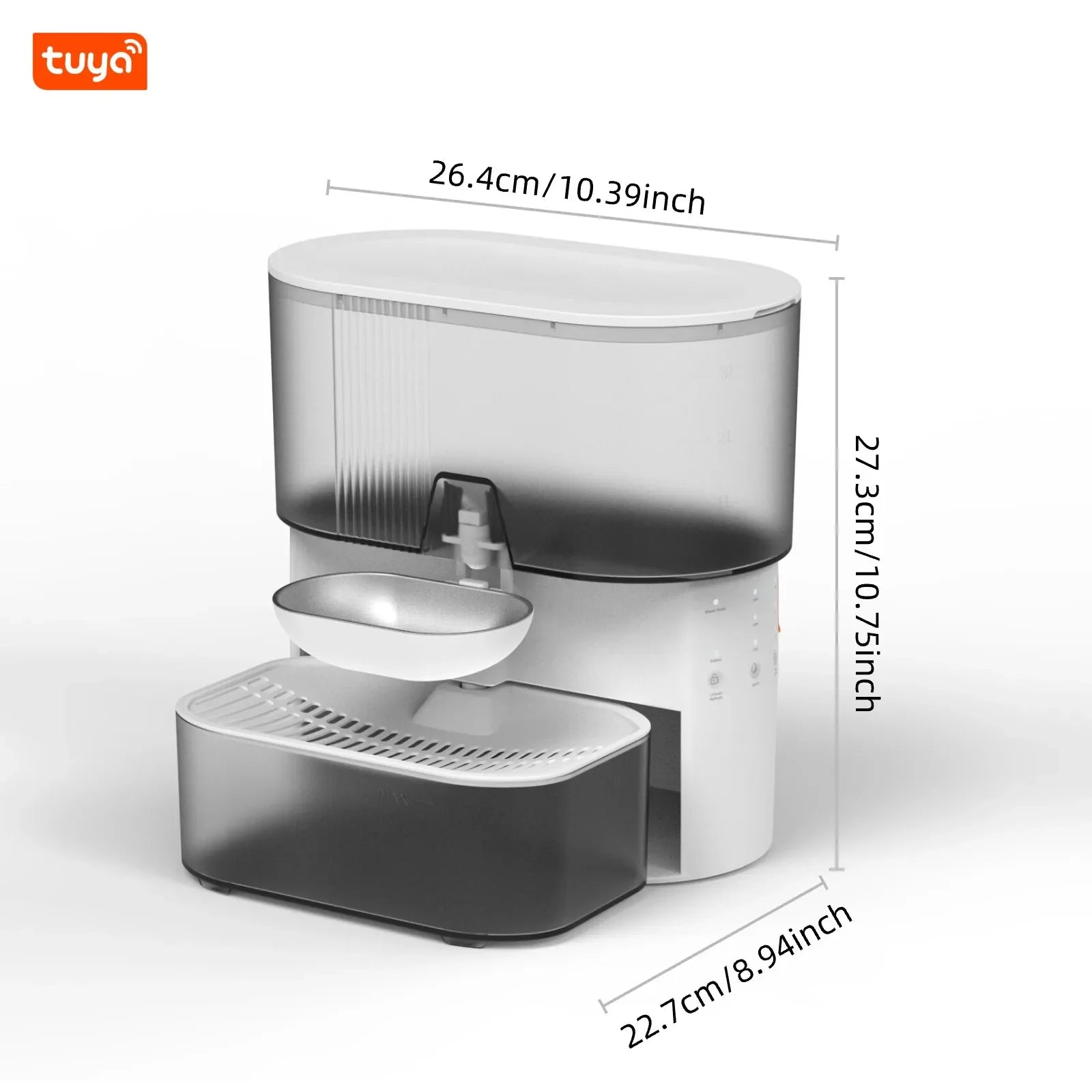 HydraFlow Smart Pet Water Dispenser – Timed Hydration Solution for Cats & Small Dogs