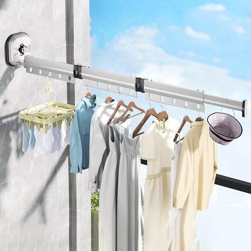 Space-Saving Foldable Laundry Drying Rack