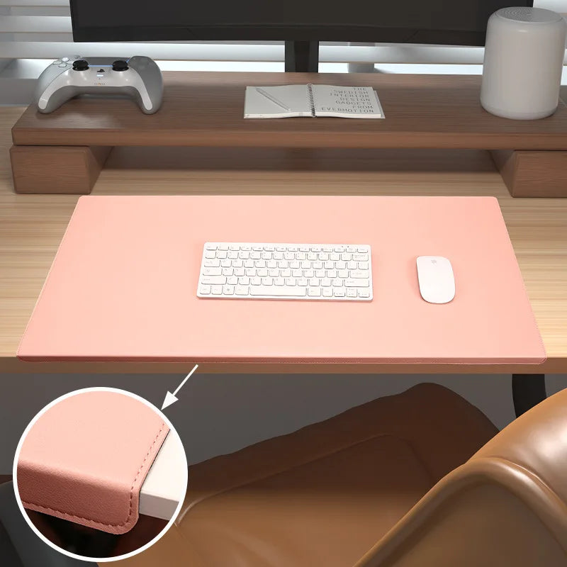 Elegant PU Leather Desk Pad – Large Non-Slip Surface for All Workspaces