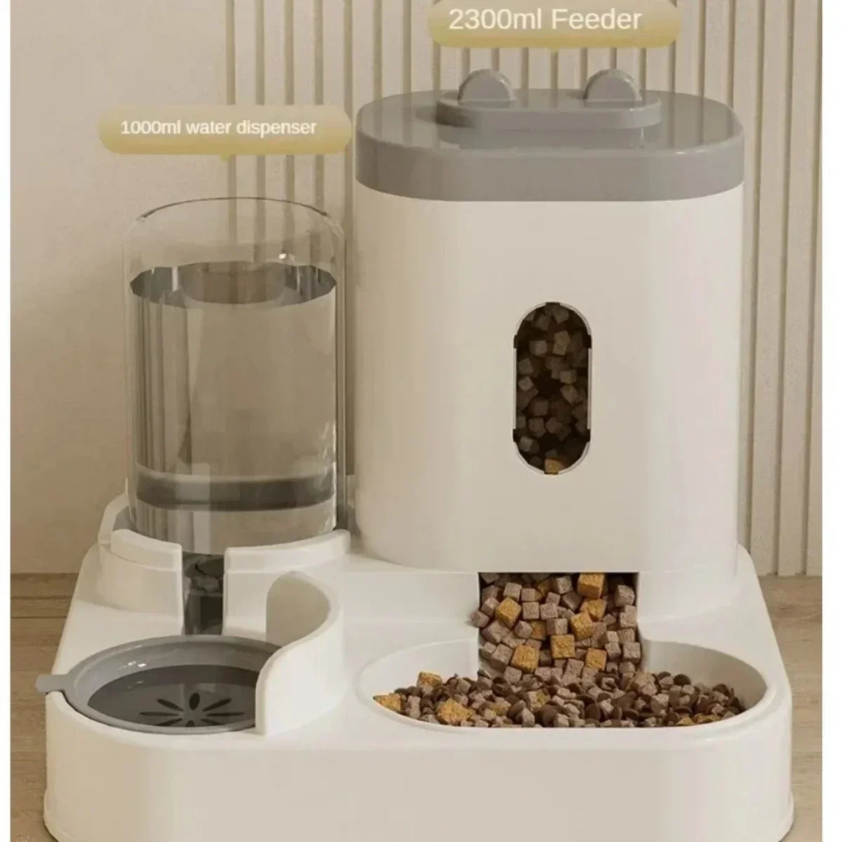 SmartFeeder Plus: Automatic Pet Food & Water Station for Cats & Dogs