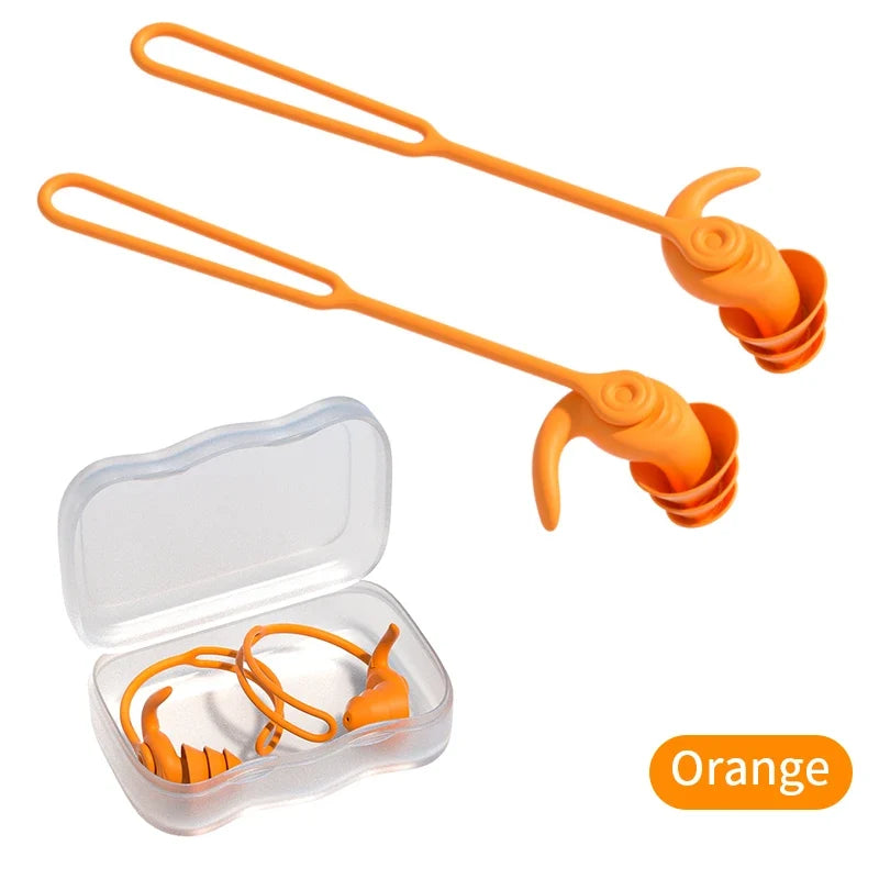 AquaGuard Swim Earplugs – Comfortable Waterproof Silicone Ear Protection for Water Activities