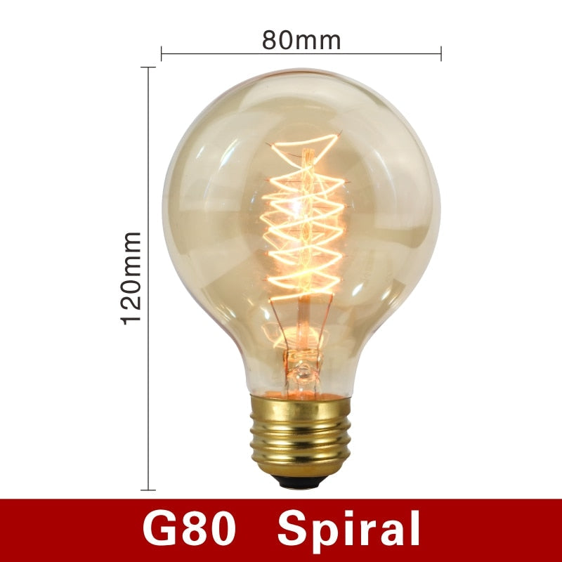 Retro Style Light Bulbs - Nostalgic Illumination