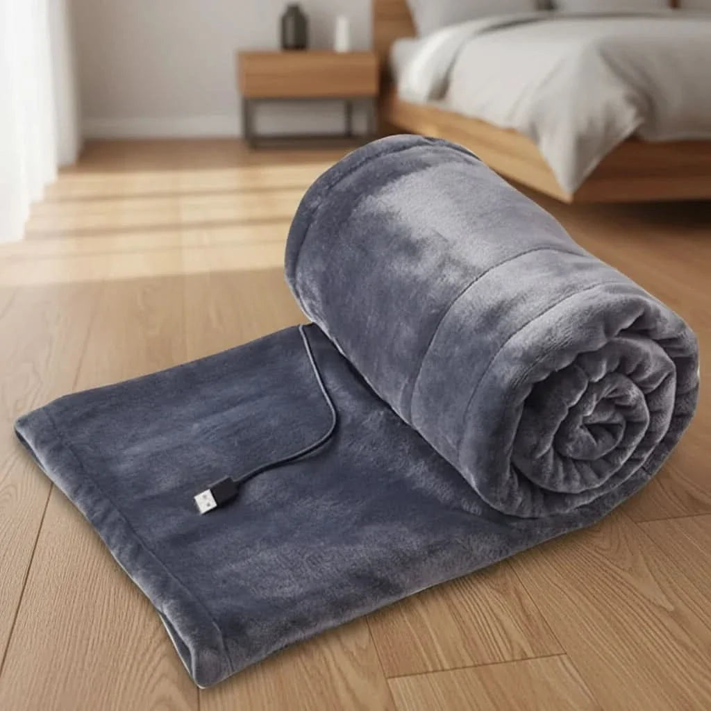 SnuggleGlow – Electric Throw Blanket for Ultimate Comfort