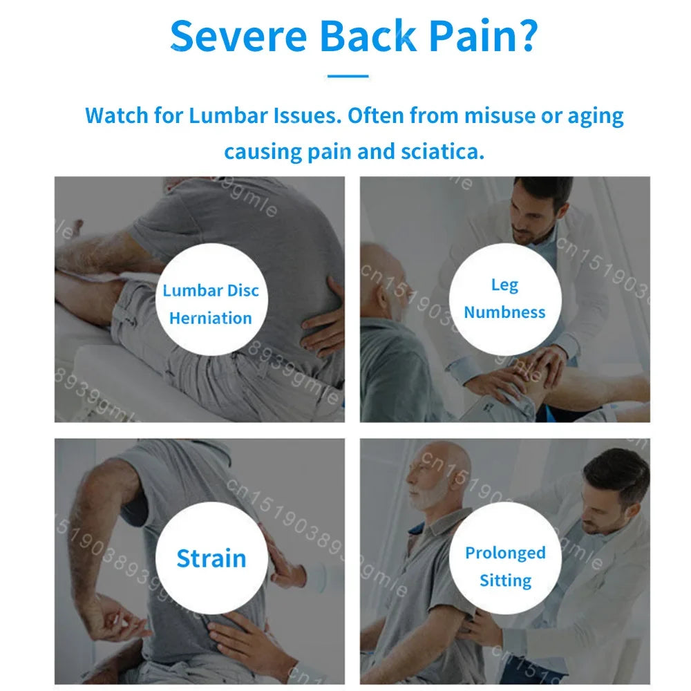LuminaFlex Adjustable Back Support Stretcher – Tailored Relief for Comfort and Posture
