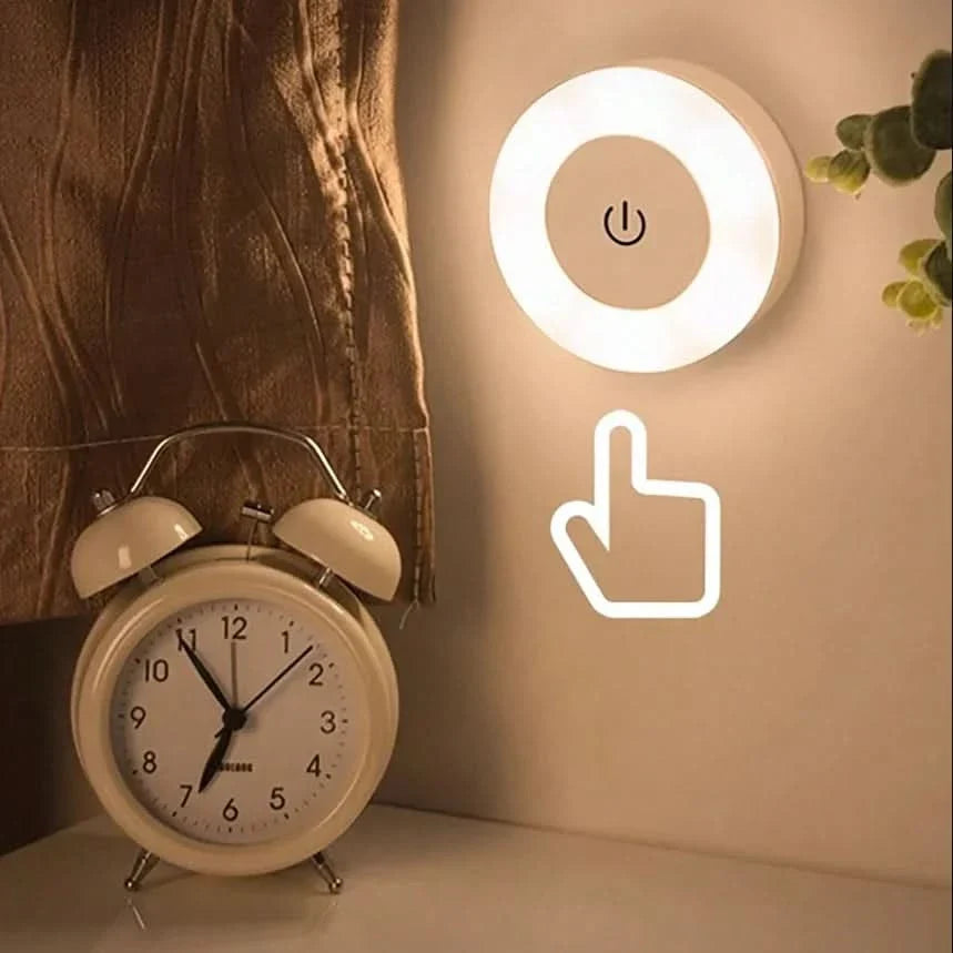 SereneGlow – Cordless USB Rechargeable Bedside Light