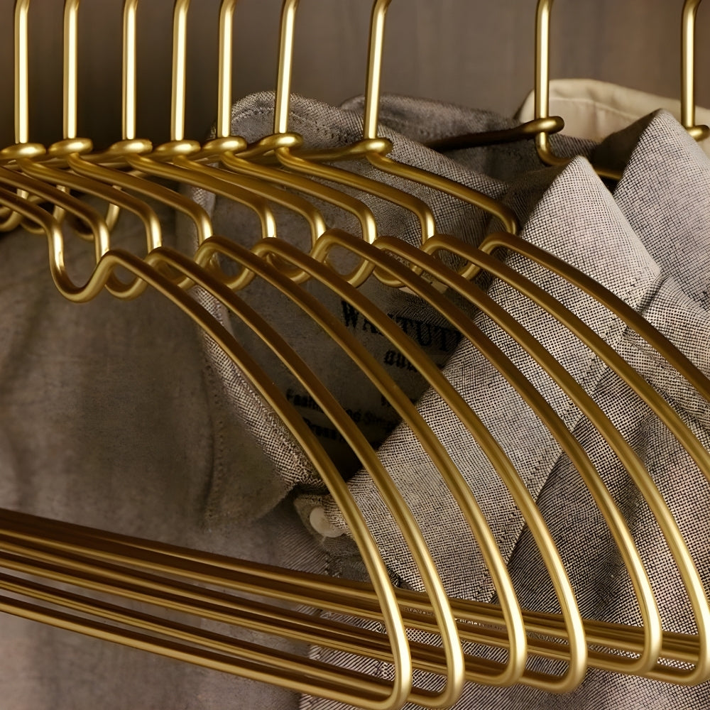 Ultra-Sleek Hanger Set for Effortless Wardrobe Management | 10-Pack
