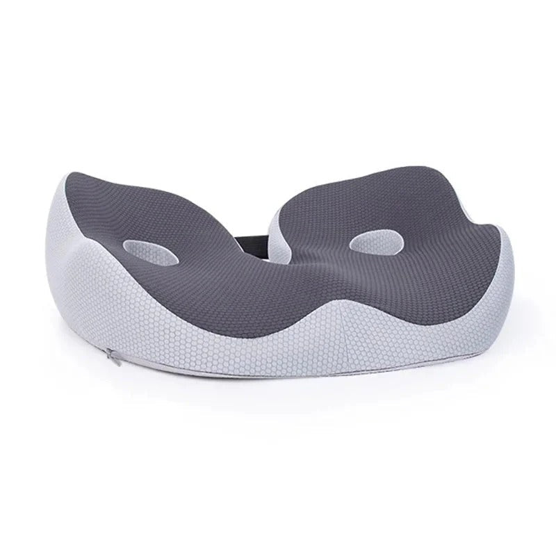 ErgoComfort Seat Cushion with Removable Cover - Multi-Color Options