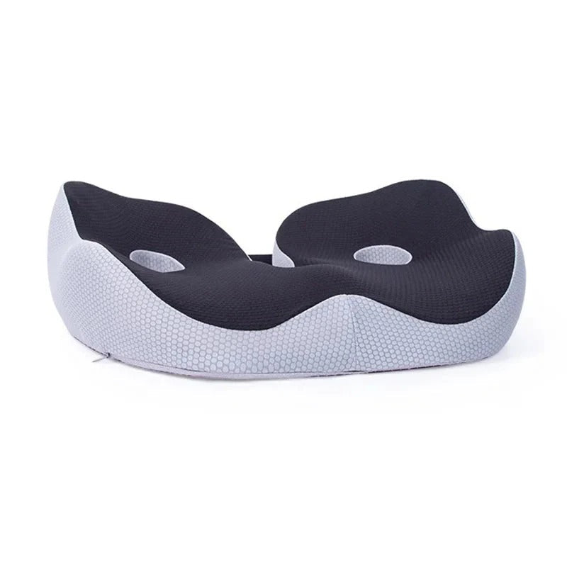 ErgoComfort Seat Cushion with Removable Cover - Multi-Color Options
