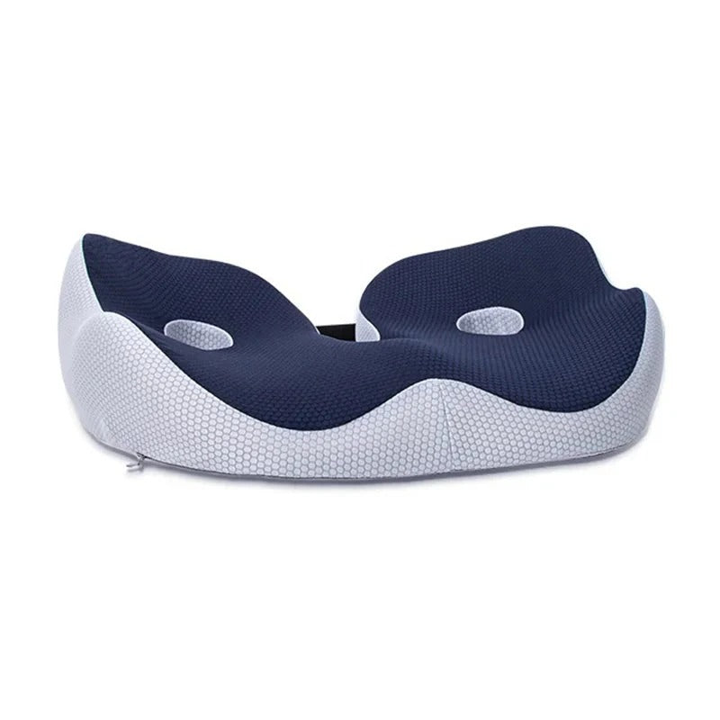 ErgoComfort Seat Cushion with Removable Cover - Multi-Color Options