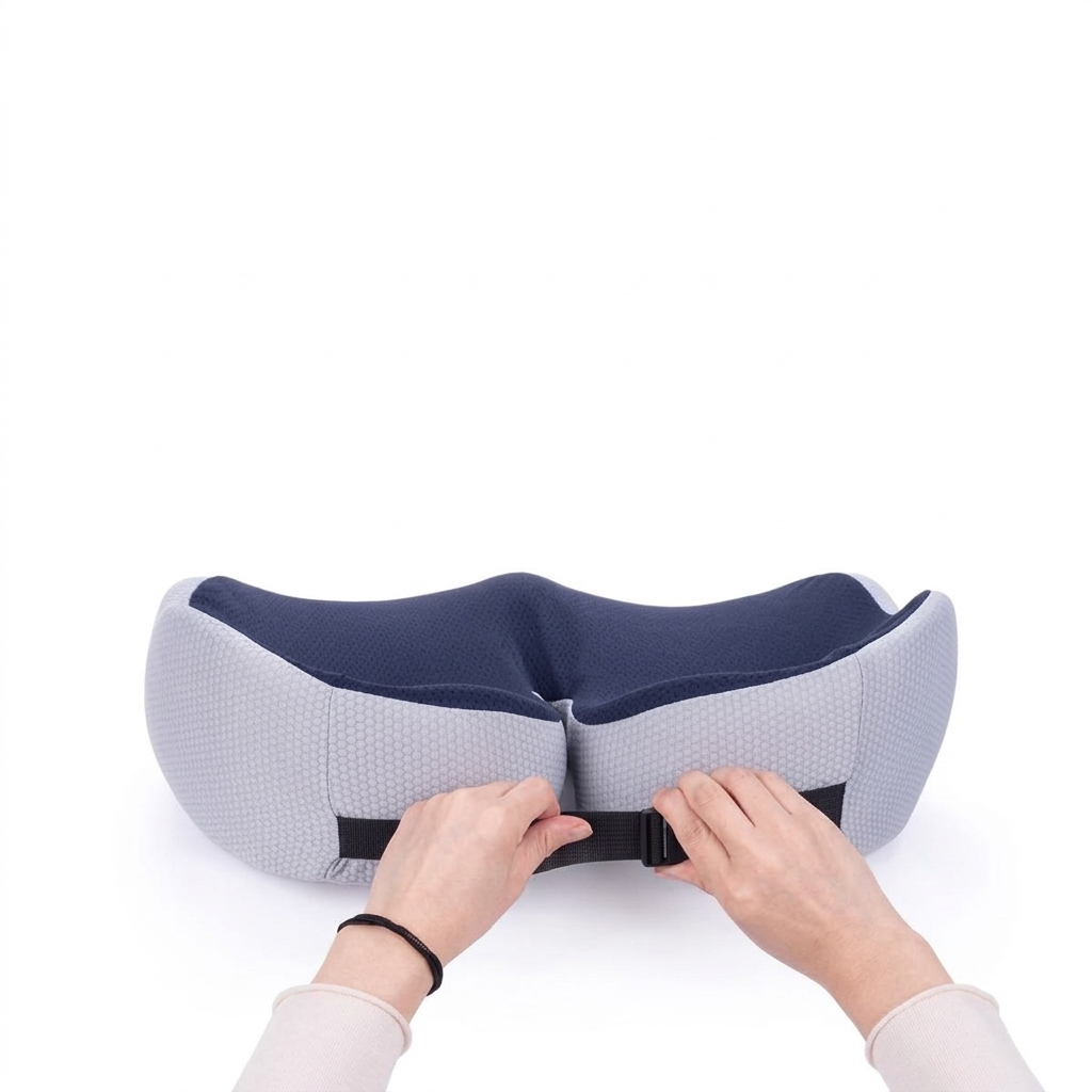 ErgoComfort Seat Cushion with Removable Cover - Multi-Color Options