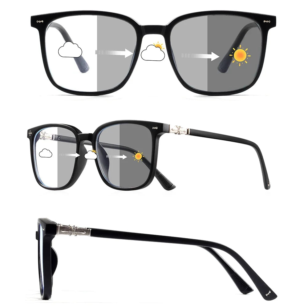 Versatile Photochromic Sunglasses – UV400 Protection for All