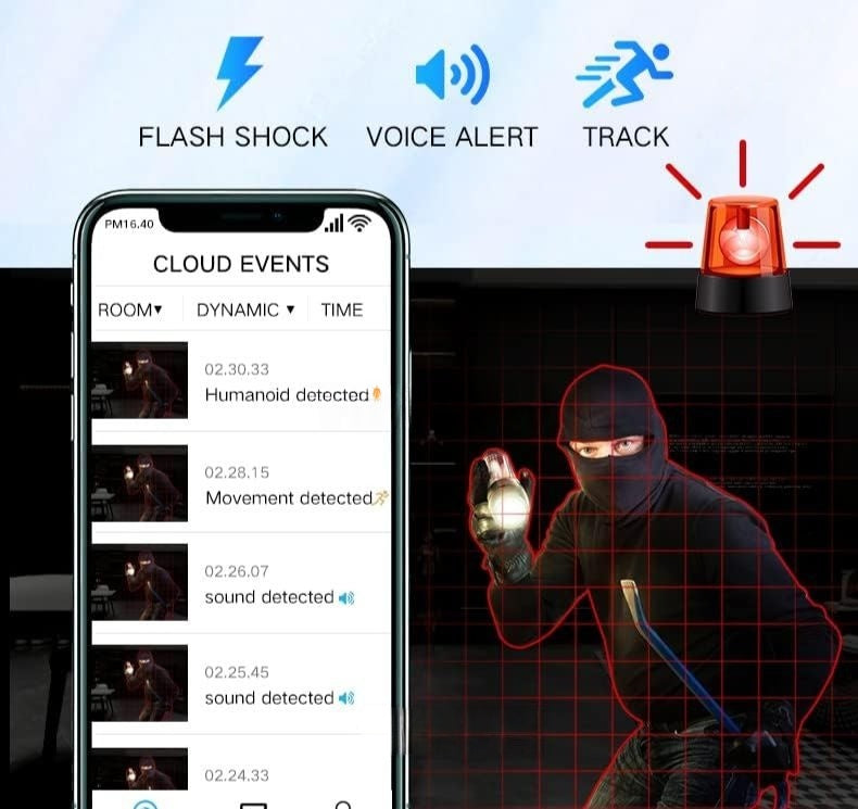 WatchGuard Pro | 1080P WiFi Security Camera for Year-Round Safety