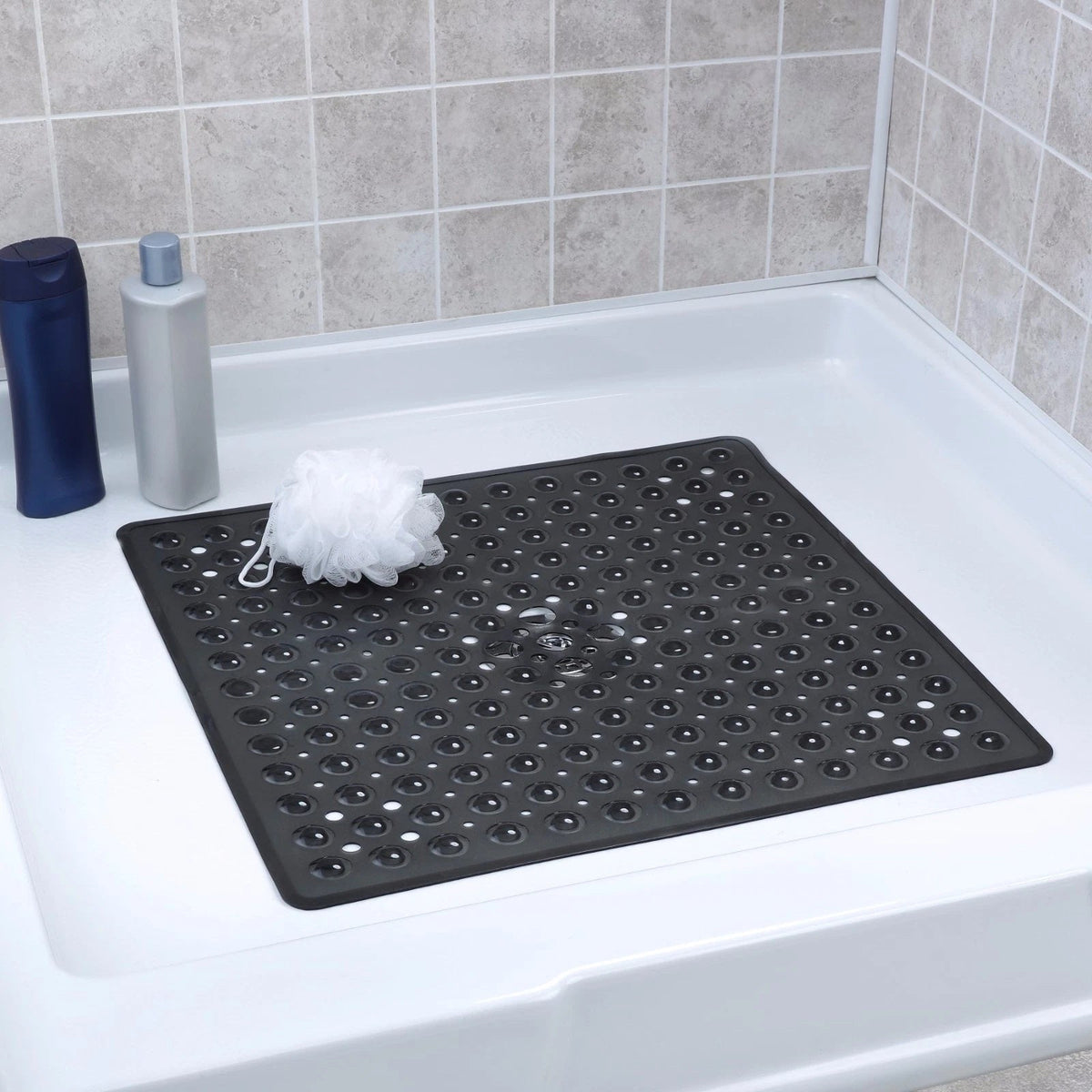 StaySafe | Anti-Slip Shower Mat with Powerful Suction Grip
