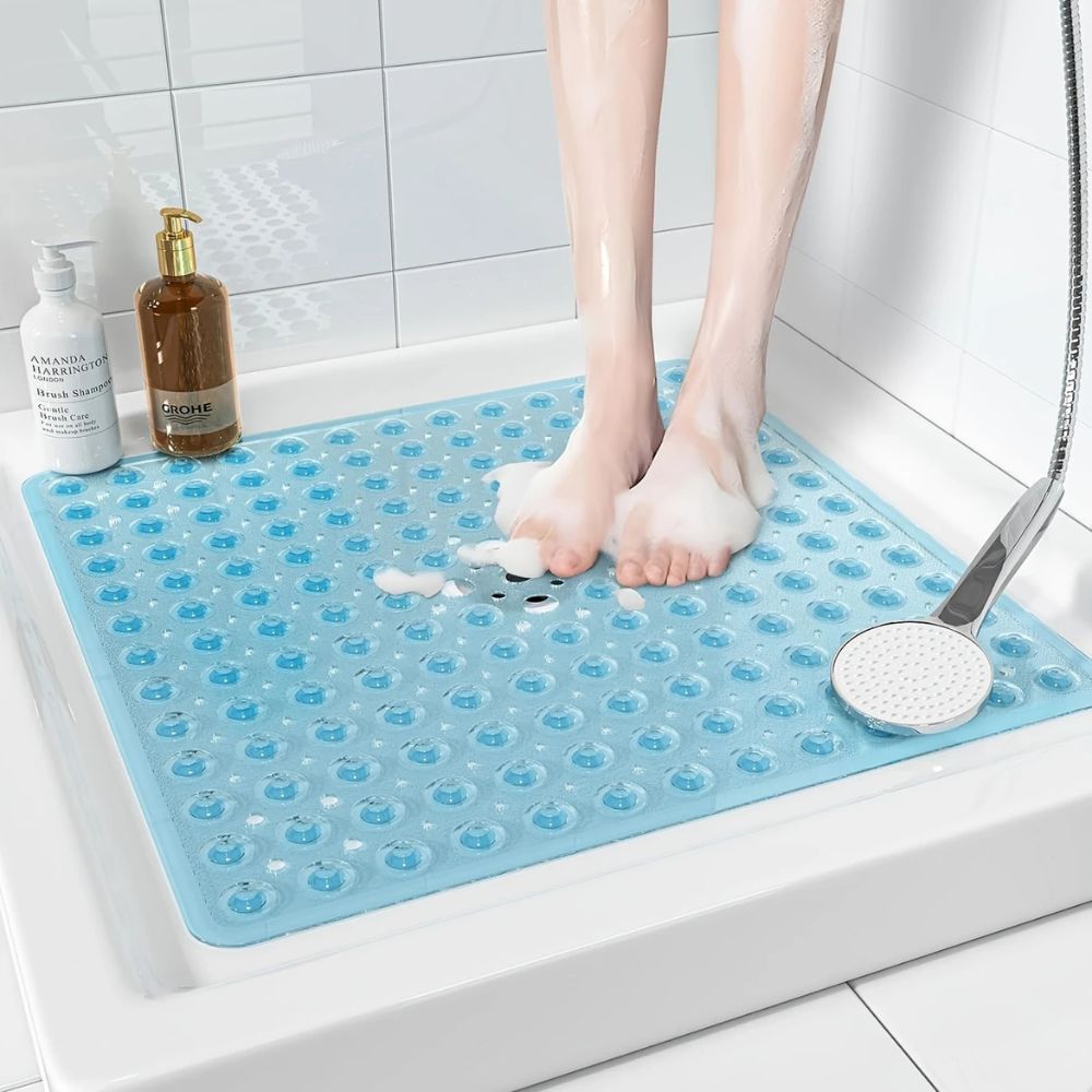 StaySafe | Anti-Slip Shower Mat with Powerful Suction Grip