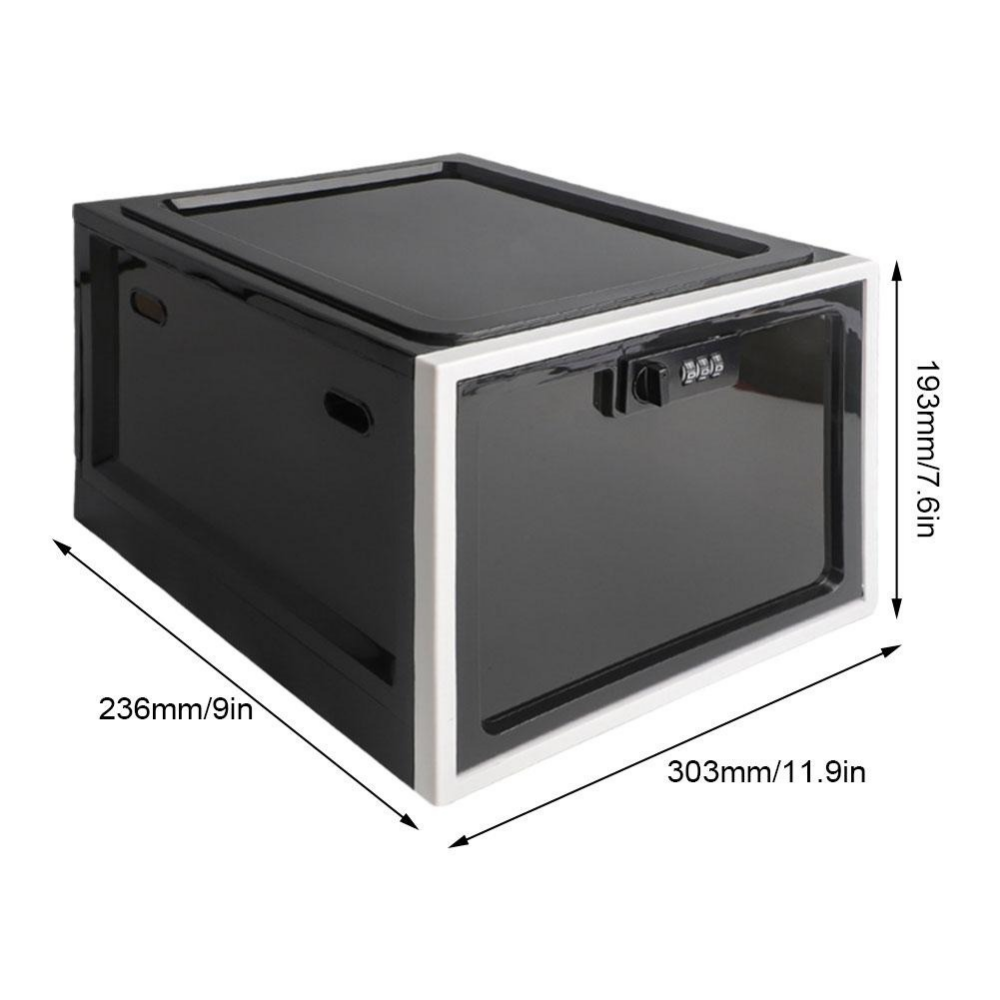 Lockable Food Organizer | Secure Storage Solution for Fridges